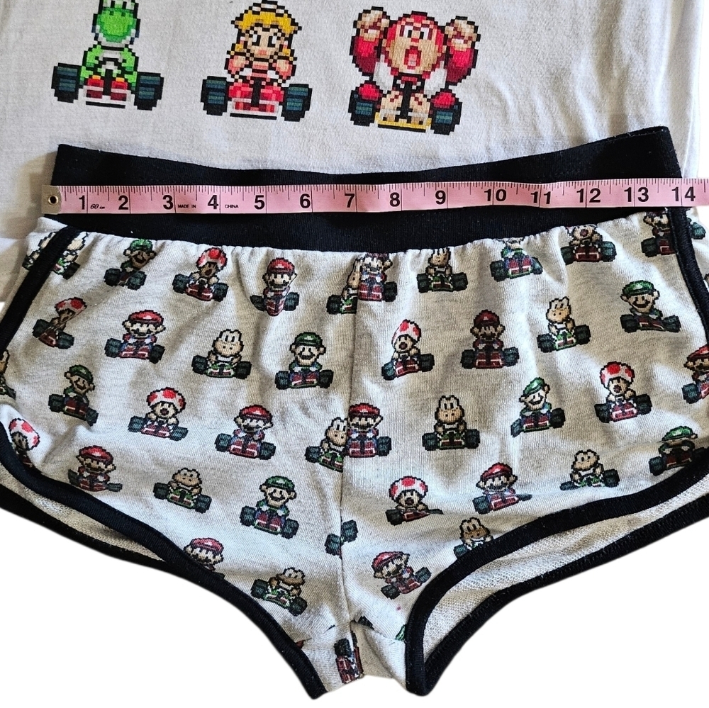 Super Mario Kart Super NES 2PC Pajama/Lounge Set - Picture 13 of 15